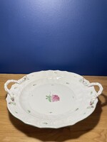 Herendi Tertia őszirózsa mintás nagyméretű kínáló tál