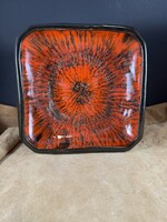 Szépséges Pesthidegkúti kerámia tál