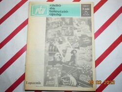 Régi retro - rtv - Rádió-és Televízióújság - 1988. január 11-17. - Születésnapra ajándék.