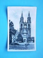 Képeslap (7) - Németország (NDK) - Meißen (Meissen) - Dóm-torony 1950-es évek - (9x14 cm)