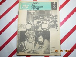 Régi retro - rtv - Rádió-és Televízióújság - 1983. november 14-20. - Születésnapra ajándék.