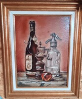 Remek festmény konyhába,étkezőbe kb 60x40cm Potázom!