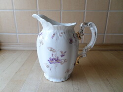 Antik szecessziós porcelán kiöntő Fischer Emil pecséttel