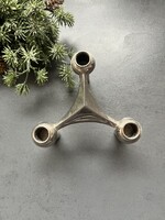 Ceasar Stoffi & Fritz Nagel : BMF moduláris Space Age rakásolható fém gyertyatartó