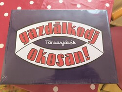 Gazdálkodj okosan társasjáték eladó!Új, bontatlan csomagolásban eladó!
