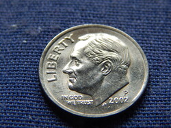 USA Roosevelt Dime (10 Cents) 2002 P