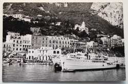 Képeslap, Kikötő, Capri