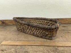 -AV922- Régi Fonott Kosár Szakajtó