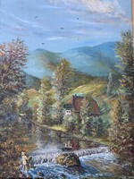 Berényi Sándor: Tájkép