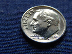 USA Roosevelt Dime (10 Cents) 1981 P