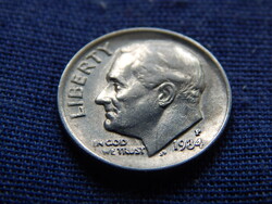 USA Roosevelt Dime (10 Cents) 1984 P