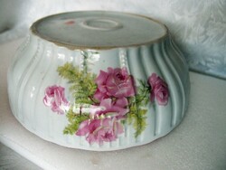 Régi Zsolnay rózsás tál