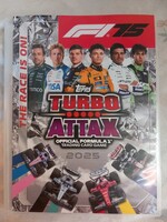 2025 Topps F1 Turbo Attax kártya gyűjtemény, komplett, + 25db LE +extrákkal.