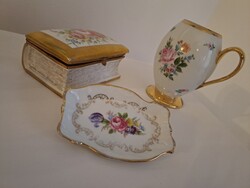 Limoges és meissen porcelánok