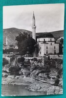 Koski Mehmet pasa mecset, Mostar, Bosznia-Hercegovina 50-60-sévek futott képeslap
