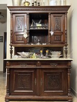 Ónémet tálaló ,  restaurált , szép állapotban