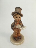 Hummel TMK1 U.S.Zone HUM131 Utcai énekes fiú "Street singer" porcelán figura hibátlan
