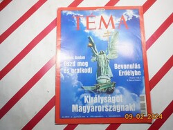 Retro régi újság - Nemzetőr Téma - 2010. szeptember 8. - Születésnapra ajándék.