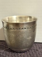 Orosz vodkás ezüstözött poharak