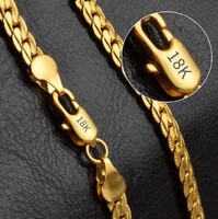 18 Karátos Arany Nyaklánc + Ékszerdoboz. Új!