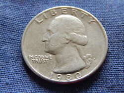 USA Washington Quarter (25 Cents) 1980 P