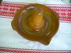 Mázas kerámia grillcsirke sütő tál