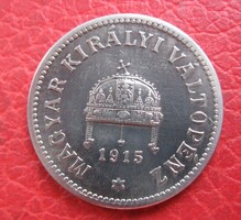 Magyar Királyság 10 fillér 1915 KB (W95)