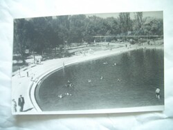 Hajdúszoboszló Strandfürdő képeslap, levelezőlap 1962