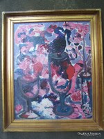 TÓTH-VISSÓ ÁRPÁD ( 1921 - 2001): Csendélet talpas pohárral