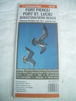 Fort Pierce Port St. Lucie Sebastian Vero térkép