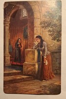 „Garas(i): Letzte Zuflucht / Utolsó menedék – szentimentális művészeti képeslap