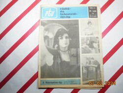 Régi retro - rtv - Rádió-és Televízióújság - 1988. július 11-17. - Születésnapra ajándék.