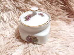 Gyönyörűszép Csehszlovák eredeti Thun régi porcelán cukortartó