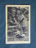 Képeslap,film,mozi,művészet,Müller Margit,Solymossy Kálmán baletttáncos,1955-