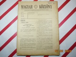 Régi retro újság - Magyar Közlöny - 1974. augusztus 1. - Születésnapra ajándék.