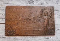 Magyar atlétikai club, Margitsziget, plakett, Ludvig jelzéssel