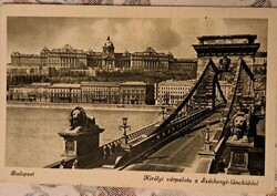 „Budapest – Királyi várpalota a Széchenyi Lánchíddal,