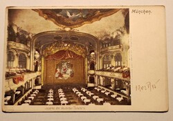 „Frankfurt a. M. – Fürstenzimmer im Römer, történelmi enteriőr képeslap