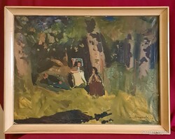 Id. Benedek Jenő (1906 - 1987) : Heverészők
