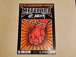 Metallica postatiszta képeslap