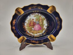 Limoges porcelán hamutartó – 15 cm