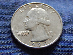 USA Washington Quarter (25 Cents) 1990 P