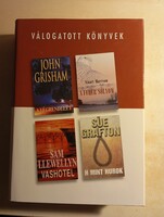 Grisham A végrendelet- Harrison A fehér sólyom- Llewellyn. Vashotel- Grafton H mint hurok