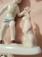 Aquincumi fiú nyuszival