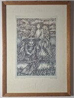 Balla Margit (1947-) : "Minden csodaszép" 31 x 43.5 cm