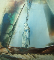 ALLEGÓRIA GARANTÁLTAN EREDETI CSODÁS BUZÁS ANDRÁS / 1943- /  KÉP