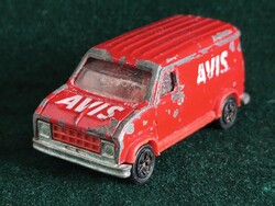 Majorette Fourgon "AVIS" (1:65) – Vintage francia modell – HIÁNYOS (hátsó ajtó)