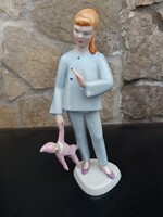 Drasche kislány bohóccal