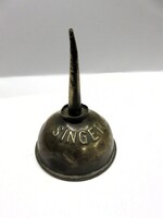 Régi Sárgaréz Singer Varrógép Olajozó