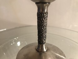 KEHELY -  EZÜSTÖZÖTT - ANGOL - 18 x 8,5 cm - ANTIK - HIBÁTLAN